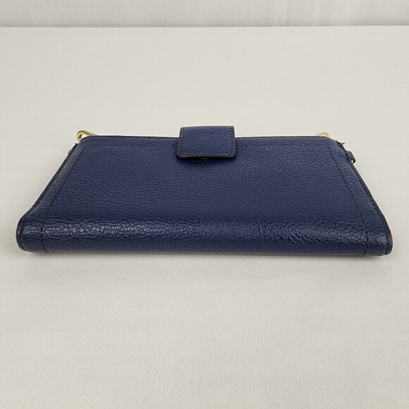 RELIC Blue Vegan Leather Wallet - Picture 4 of 10